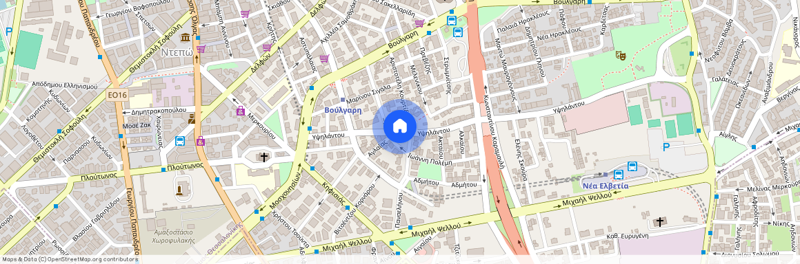 Υψηλάντου 10, Δημοτική Ενότητα Θεσαλονίκης, 54248, Ελλάδα (54248), Βούλγαρη - Κηφισιά (Χαριλάου)