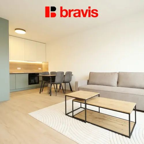 Pronájem bytu 2+kk, ul. Tř. Generála Píky, Brno - Černá Pole, garážové stání, zařízený, novostavba, výhoda prvního nájemce - Fotografie 1