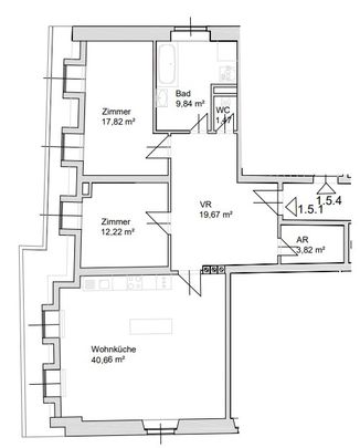 3-Zimmer-Wohnung in bester Innenstadtlage – Provisionsfrei! - Foto 1