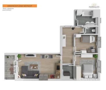 Pronájem nového bytu 3+kk v projektu Ekocity Hostivař se sklepem a ... - Photo 6