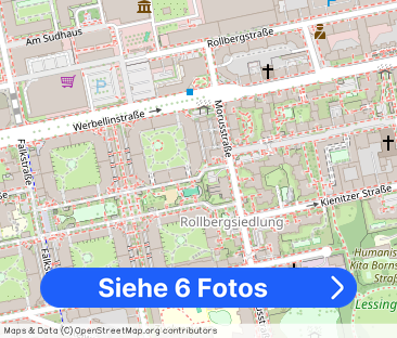 Möblierte 2-Zimmer Wohnung mit Balkon in Neukölln - Foto 1