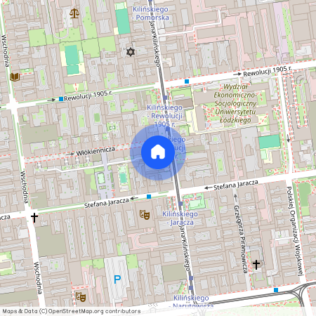 ul. Włókiennicza, Centrum, Śródmieście, Łódź, łódzkie