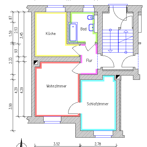 Altbauwohnung in der Gartenstadt - Photo 2