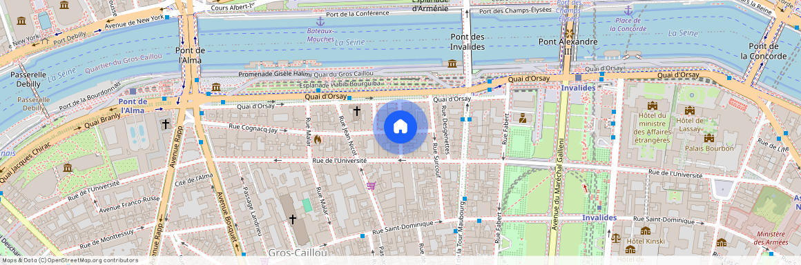 avenue Robert Schuman et avenue Sully-Prudhomme 75007 Paris (7e arrondissement)