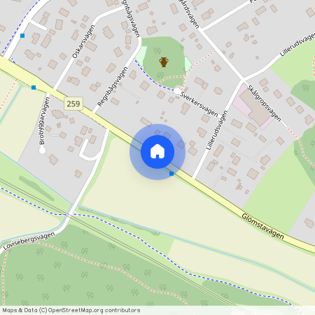 Glömstavägen, Huddinge