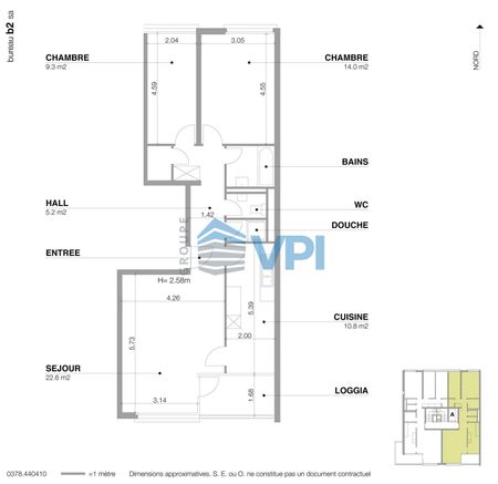 Bright 4-room apartment on 4th floor with balcony and parking in Meyrin - Foto 4