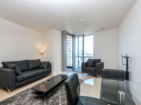 This modern fully furnished apartment offers benefits of a private balcony leading off the living room and double bedroom, as well as residents facilities. - Photo 3