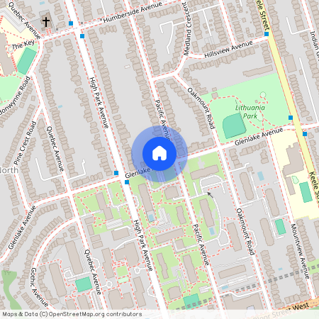 302 Glenlake Avenue #2nd Floor Front, Toronto, High Park North