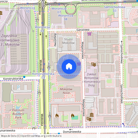 Magazynowa 9a, Warszawa, Mokotów, Ksawerów