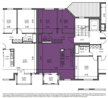 3 ½ Zimmer-Wohnung in Zürich mieten - Foto 2