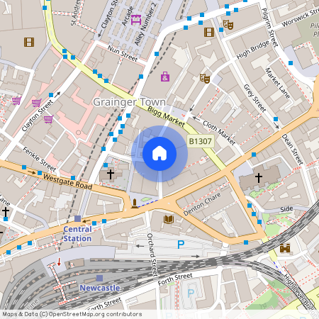 Apt 7, Parrish View, Pudding Chare, Newcastle Upon Tyne, NE1 1UD