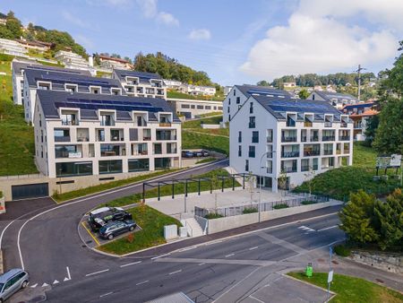 Bel appartement de 3.5 pièces au rez bénéficiant d'une belle terrasse. - Foto 4