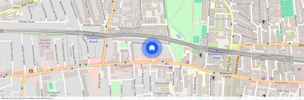 Hamlet Gardens, London, W6 0RP