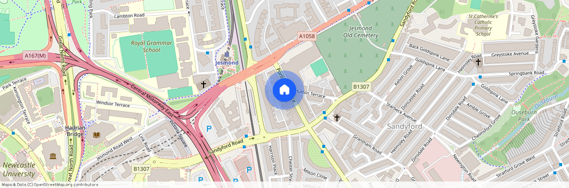 (?ppw) Portland Terrace, Jesmond, NE2