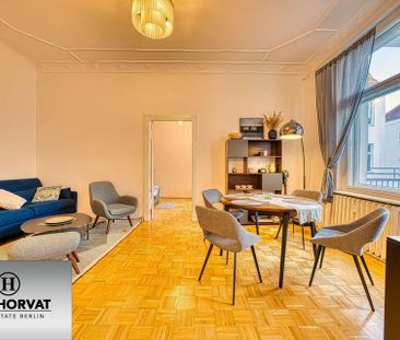 VOLL MÖBLIERTE 2-ZI.-ALTBAUWOHNUNG IN GUTER LAGE BERLIN-FRIEDENAU! ... - Foto 1