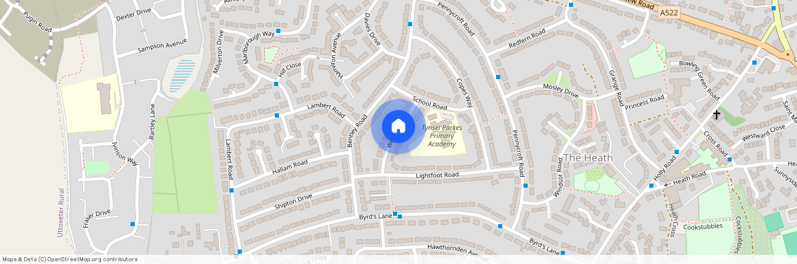 West Way, Uttoxeter, ST14 7HD