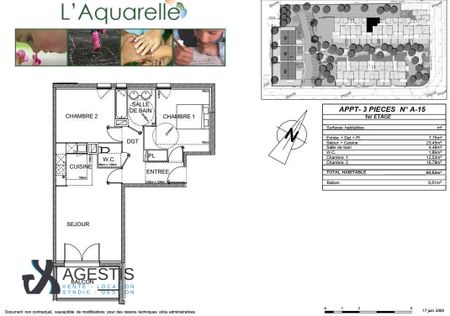 APPARTEMENT T3 61M - Photo 3