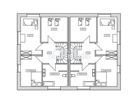 Doppelhaushälfte Neubau KfW 40 Erstbezug - Foto 5