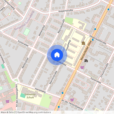 Beyrodtstr. 53C, 12277 Berlin OT Marienfelde, Zur Karte