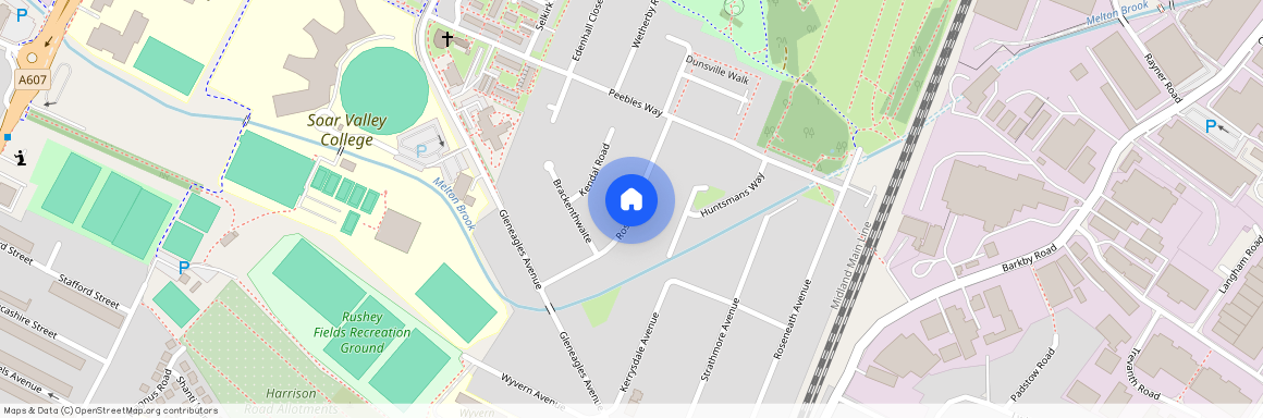 Roseway, Rushey Mead, Leicester, LE4