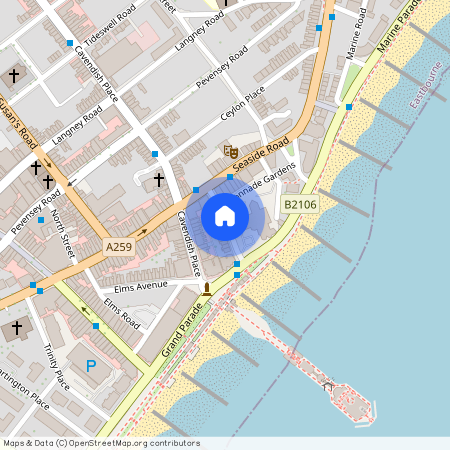 Queens Gardens, Eastbourne, BN21 3EF