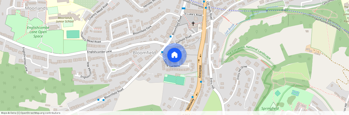 Castle Gardens, Somerset BA2