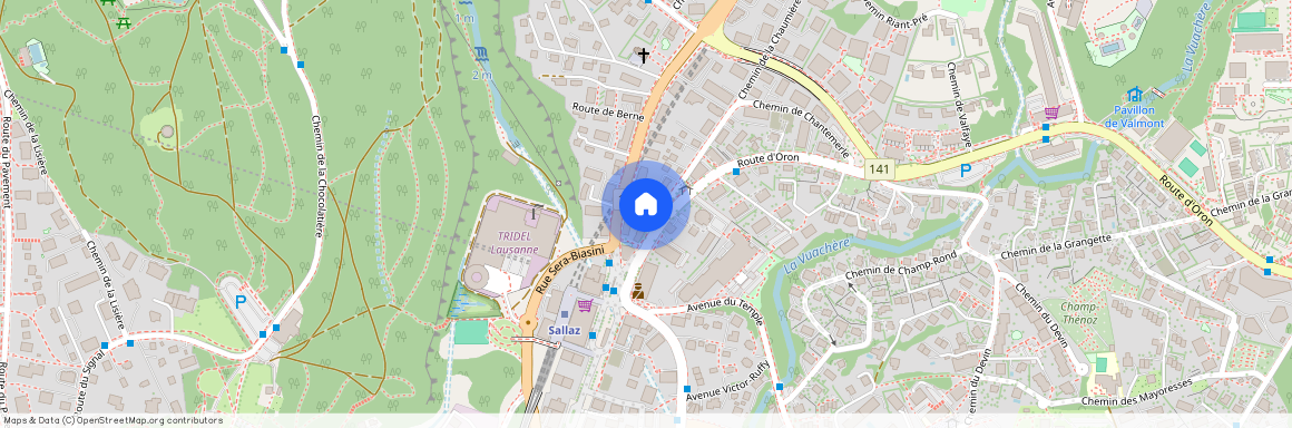 1010, Lausanne, Route d'Oron, 5