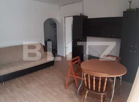 Garsoniera de inchiriat, 34 mp, balcon de 11 mp, zona strazii Eroilor! - Fotografie 4