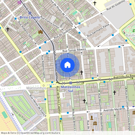 Rua Brito e Cunha, Matosinhos, Aveiro 4450-082