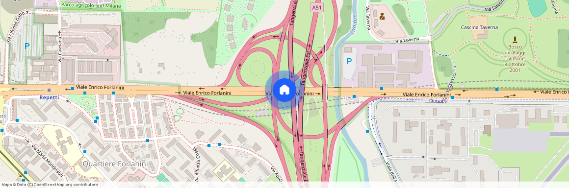 Viale Enrico Forlanini, Włochy, Milan