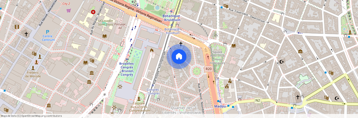 Rue de la Sablonnière, 17, – 1000, Bruxelles