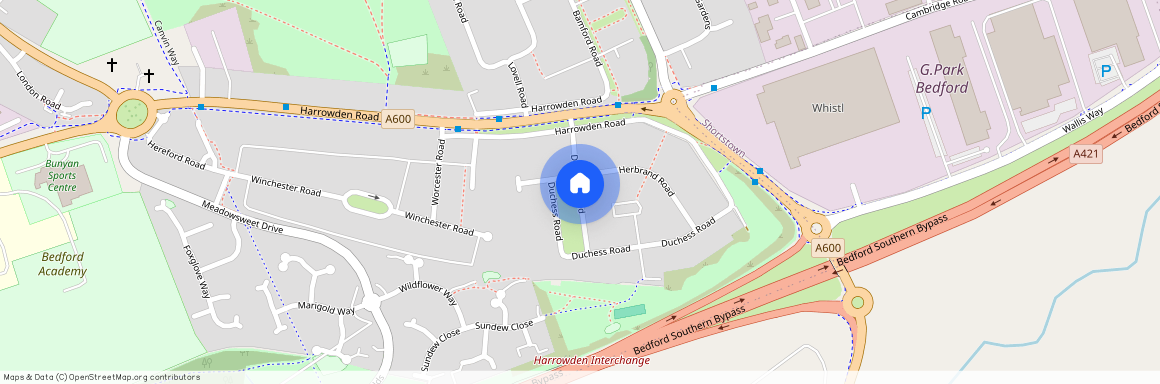 Duchess Road, Bedford, MK42