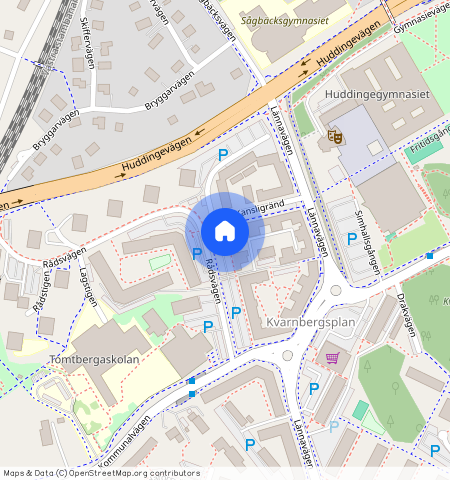 Rådsvägen **, Sjödalen-Fullersta