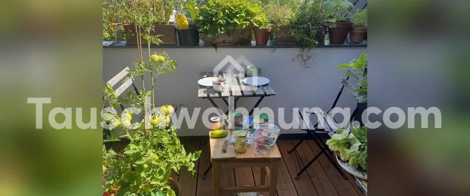 TAUSCHWOHNUNG 2-Zimmer DG-Wohnung mit Badewanne und Balkon - Photo 1