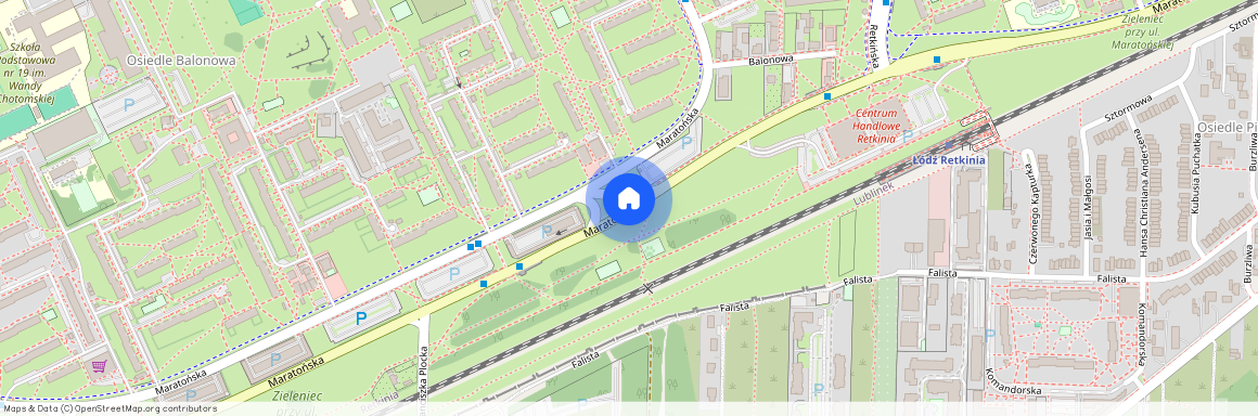 Łódź Polesie, Maratońska