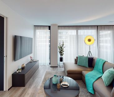 Wohnung mit Balkon – Mindestmietdauer 1 Monat - Foto 2