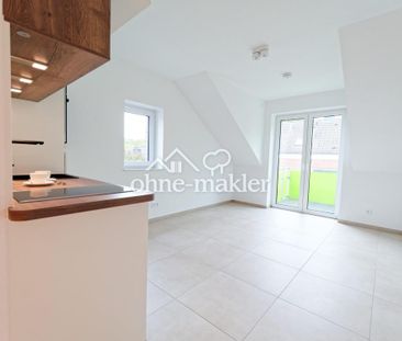 Erstbezug: Stilvolles 1-Zi.-DG-Apartm., Balkon, EBK & TG – MS-Gieve... - Photo 1