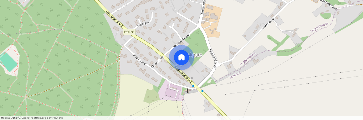 Pennyside Square, Hookgate, Loggerheads