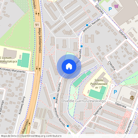 ul. Jedności Narodu, Tczew, tczewski, pomorskie