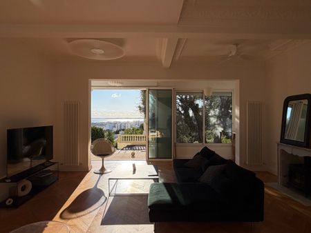 À louer – Maison meublée de 136 m² avec piscine vue emr cap d'Antibes – Nice Ouest - Photo 4