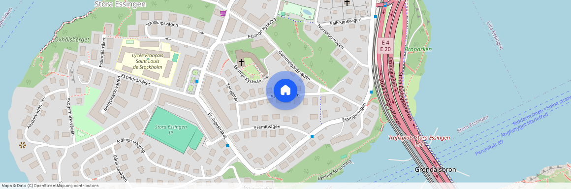 Ensittarvägen, Stockholm