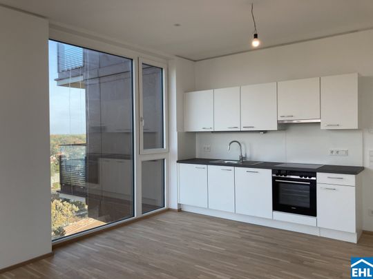 TrIIIple. Stadt. Land. Fluss. - traumhafte 2 Zimmerwohnung mit großzügiger Freifläche & Pool! - Foto 1