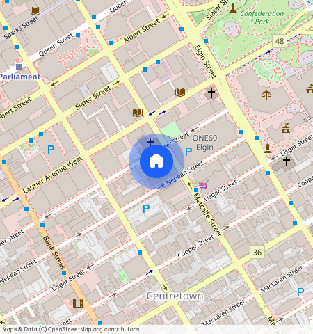 ** Gloucester Street, Centretown, Ottawa, ON