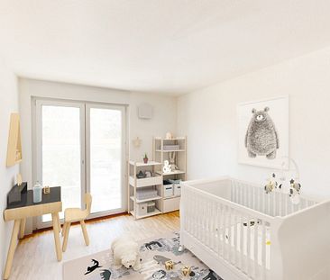 Schöne 3-Zimmer-Erdgeschosswohnung mit moderner Einbauküche und Terrasse - Photo 2