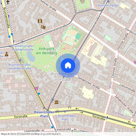 Weinbergsweg, 10119 Berlin - Mitte