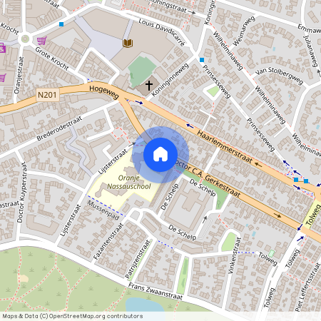 Brederode- Gerkestraat e.o., 2042 ES, Dr C A Gerkestraat, Zandvoort