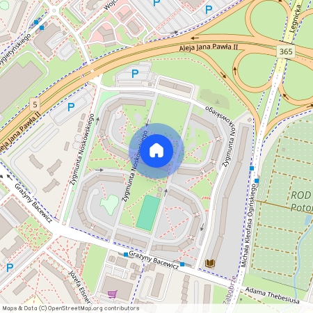 Zygmunta Noskowskiego, Dolnośląskie, Jelenia Góra, Zabobrze