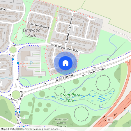 Elmwood Park Court, Gosforth, Newcastle upon Tyne, Tyne and Wear, NE13 9BP