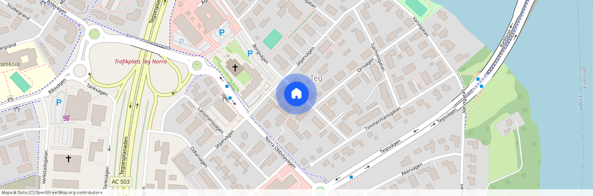 Borgvägen 18, Umeå