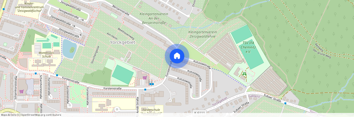 Kutusowstr. 2, 09130 Sachsen - Chemnitz